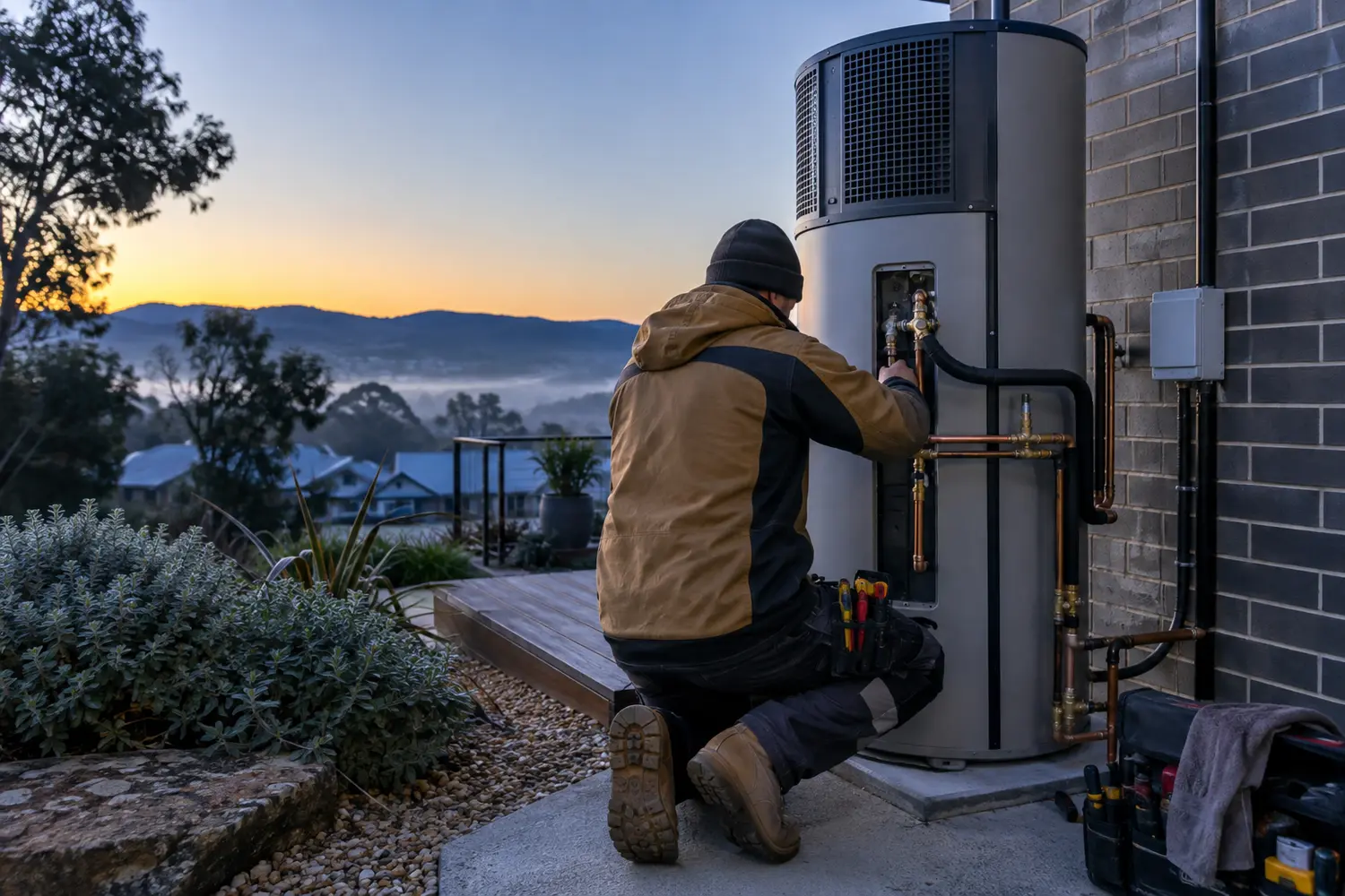 Hot-water repair and replacement assessment in Albury–Wodonga